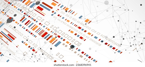 Abstract background on technological and scientific topics. Vector format.