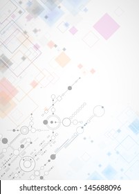 Abstract background on a technological theme.