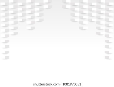 Abstract background on white background