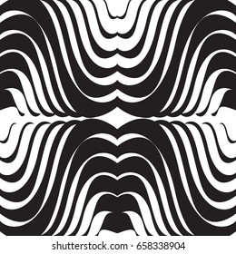 Abstract background op art style. Modern vector illustration