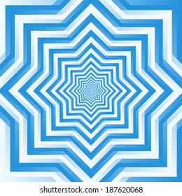 Abstract background in opt art style, vector illustration