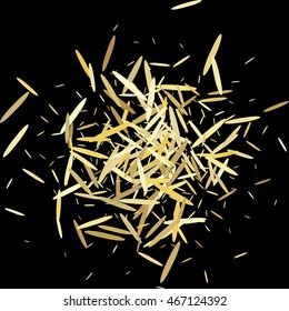 Abstract background, optical illusion of gradient effect. Stipple effect. Rhythmic noise particles. Grain texture