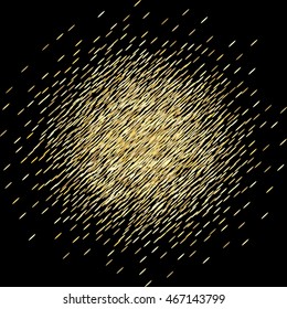 Abstract background, optical illusion of gradient effect. Stipple effect. Rhythmic noise particles. Grain texture