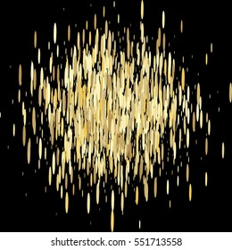 Abstract background, optical illusion of gradient effect. Stipple effect. Rhythmic noise particles. Grain texture