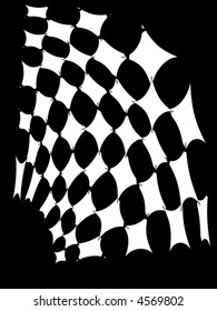 abstract background - optical illusion (vector)