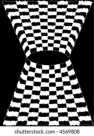 abstract background - optical illusion (vector)