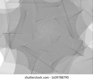 Abstract background with optical illusion wave.  horizontal lines with wavy distortion effect for prints, web pages, template, posters, monochrome backgrounds and pattern