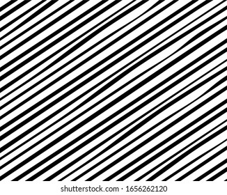 Abstract background with optical illusion wave. Black and white horizontal lines with wavy distortion effect for prints, web pages, template, posters, monochrome backgrounds and pattern