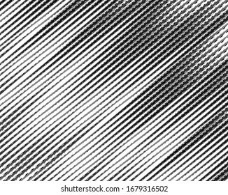 Abstract background with optical illusion wave. Black and white horizontal lines with wavy distortion effect for prints, web pages, template, posters, monochrome backgrounds and pattern