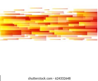 Abstract background in Orange