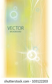 abstract background in orange color