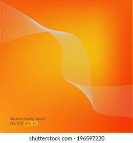 Abstract background orange color