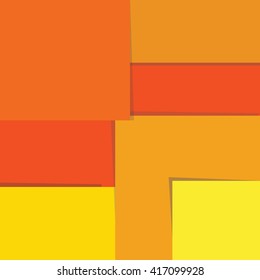 Abstract background with orange color