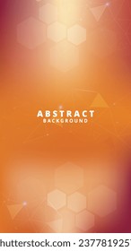 Resumen El color anaranjado de fondo con imagen borrosa es un activo de diseño visualmente atractivo para su uso en anuncios, sitios web o publicaciones en medios sociales para agregar un toque moderno a las imágenes.