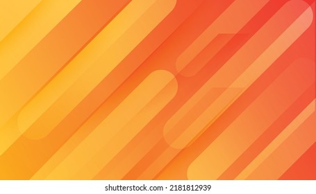 Abstract background orange color gradient design template