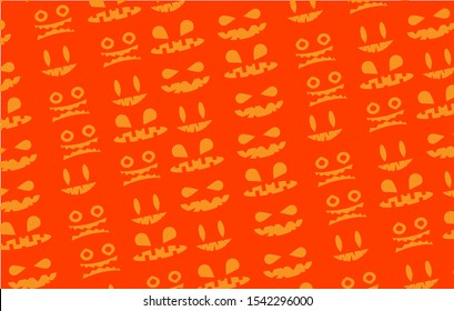 abstract background with orange color for halloween festival. halloween wallpaper