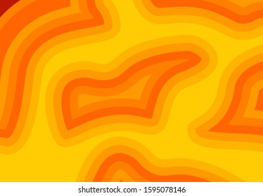 Abstract Background Orange Color Shapes