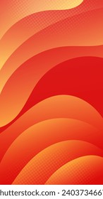 Abstract background orange color with wavy lines and gradients is a versatile asset suitable for various design projects such as websites, presentations, print materials, social media posts 