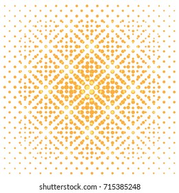 Abstract background with orange dots, vector illustration