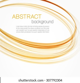 Abstract background with orange ellipses
