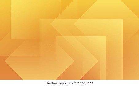 Fundo abstrato com formas geométricas em camadas laranja, gradientes suaves e um design moderno quente.