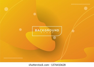 abstract background with orange gradient. irregular shapes. for background, landing page, wallpaper home screen, theme. vector eps 10