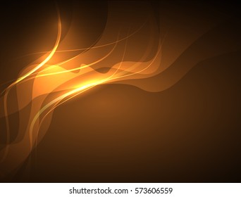 abstract background with orange lines