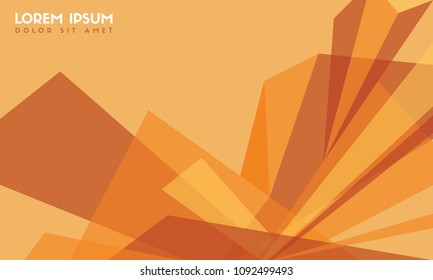 Abstract background orange modern wallpaper