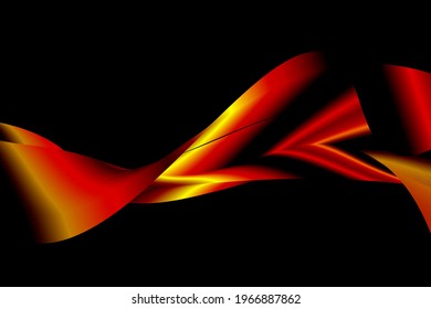 Abstract background, orange red wavy lines are great for brochures, websites, flyer designs in a light style