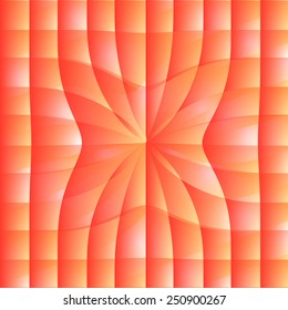 Abstract background of orange, red and white colors
