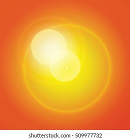 abstract background orange sepia lights. eps10 vector