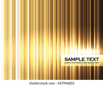 Abstract Background. Orange Shiny Stripes.