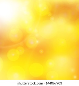 abstract background with orange sun rays