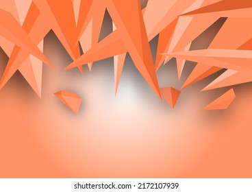Resumen fondo color naranja textura estilo moderno estilo moda afiche patrón fondo patrón patrón marco ilustración vectorial