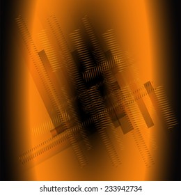 Abstract background in orange tones 