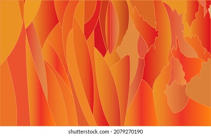 abstract background in orange tones for prints on banners, postcards, labels, covers and for interior design and websites