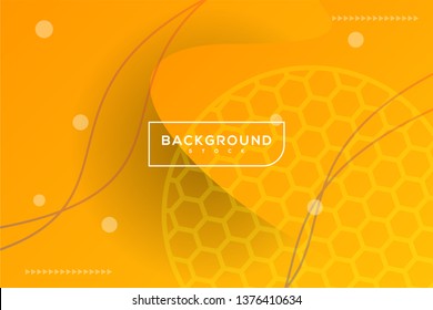 abstract background with orange and yellow gradient, with irregular shapes. suitable for background, landing page, wallpaper home screen, theme. vector eps 10