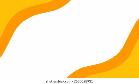 Fondo Abstractas con líneas curvas de gradiente naranja y amarillo sobre fondo blanco adecuado para el fondo, diseño creativo, Diseño gráfico y Elementos de Web