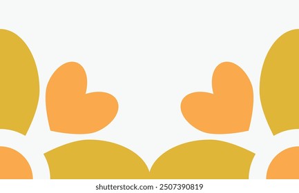 Fondo Abstractas con ilustración de hojas naranjas y amarillas.