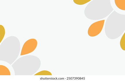 Fondo Abstractas con ilustración de hojas naranjas y amarillas.