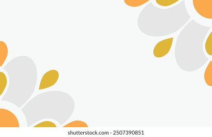 Fondo Abstractas con ilustración de hojas naranjas y amarillas.