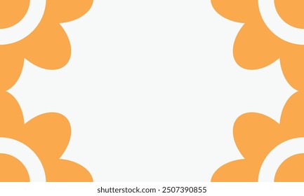 Fondo Abstractas con ilustración de hojas naranjas y amarillas.