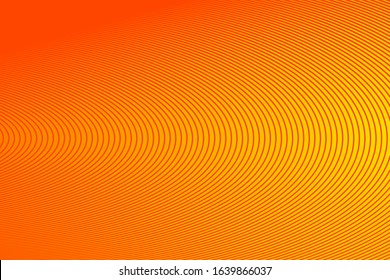 Abstract background. Orange and yellow pattern. Vector graphics	