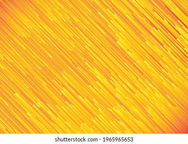 Abstrakter Hintergrund mit orangefarbenem und gelbem gestreiftem Design