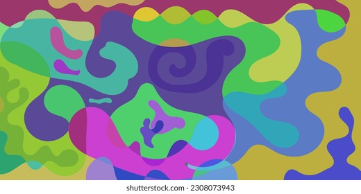 abstract background with organic arts