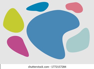 Abstract background organic shape cover, promotion, sale, greeting, ad, web, page, header, landing, social media.