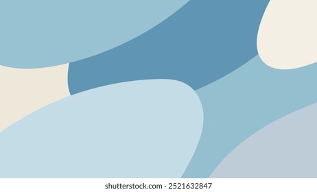 abstract background organic shape vector design