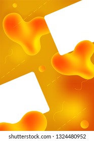 Abstract background with organic shapes