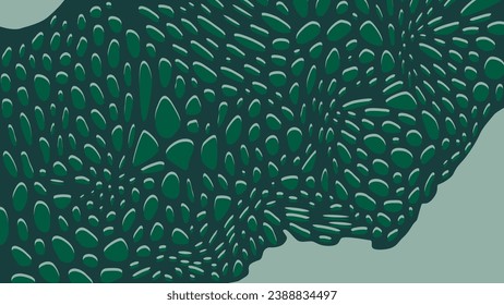 Abstract background with  organic texture - hand drawn vector illustration. Flat color design.