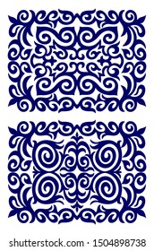 abstract background with oriental  ornament